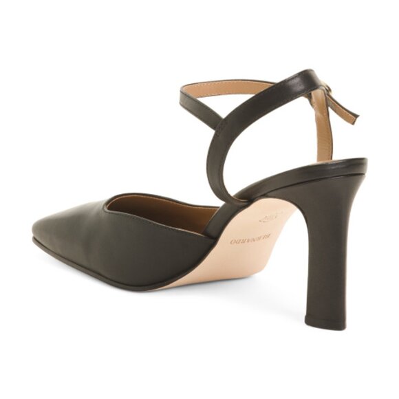 BERNARDO Made In Brazil Leather Gama Heels - Picture 2 of 3